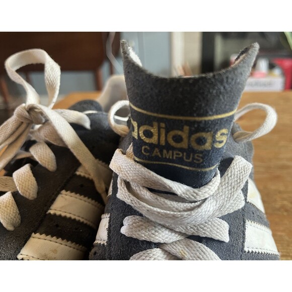 Adidas Campus Sneakers Skateboarding Shoes Suede Grey / White / Gum Size 9.5 main image 3